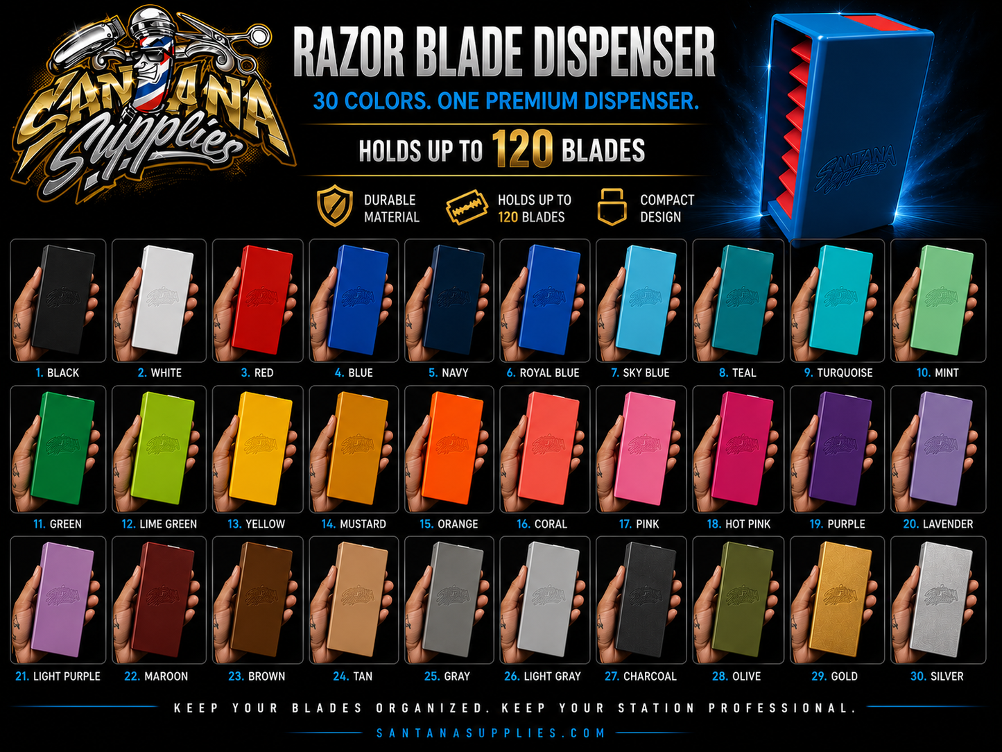 Limited Edition Razor Dispenser